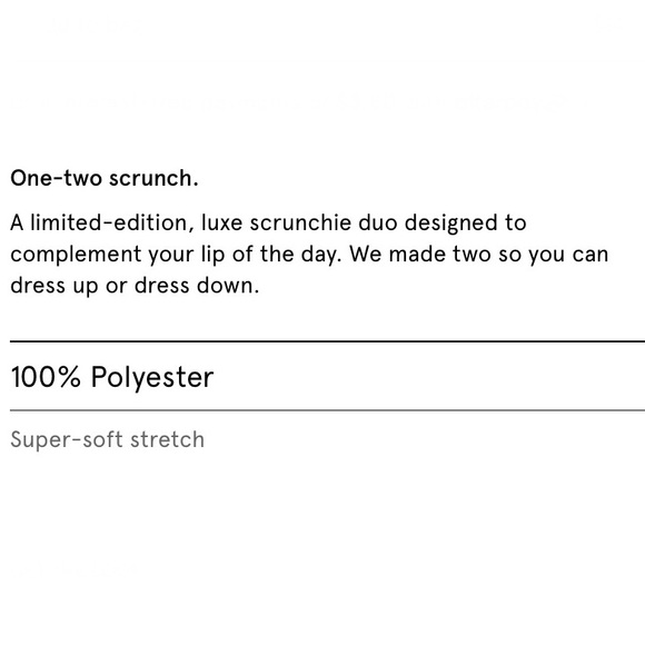 GLOSSIER Scrunchies - Picture 7 of 8